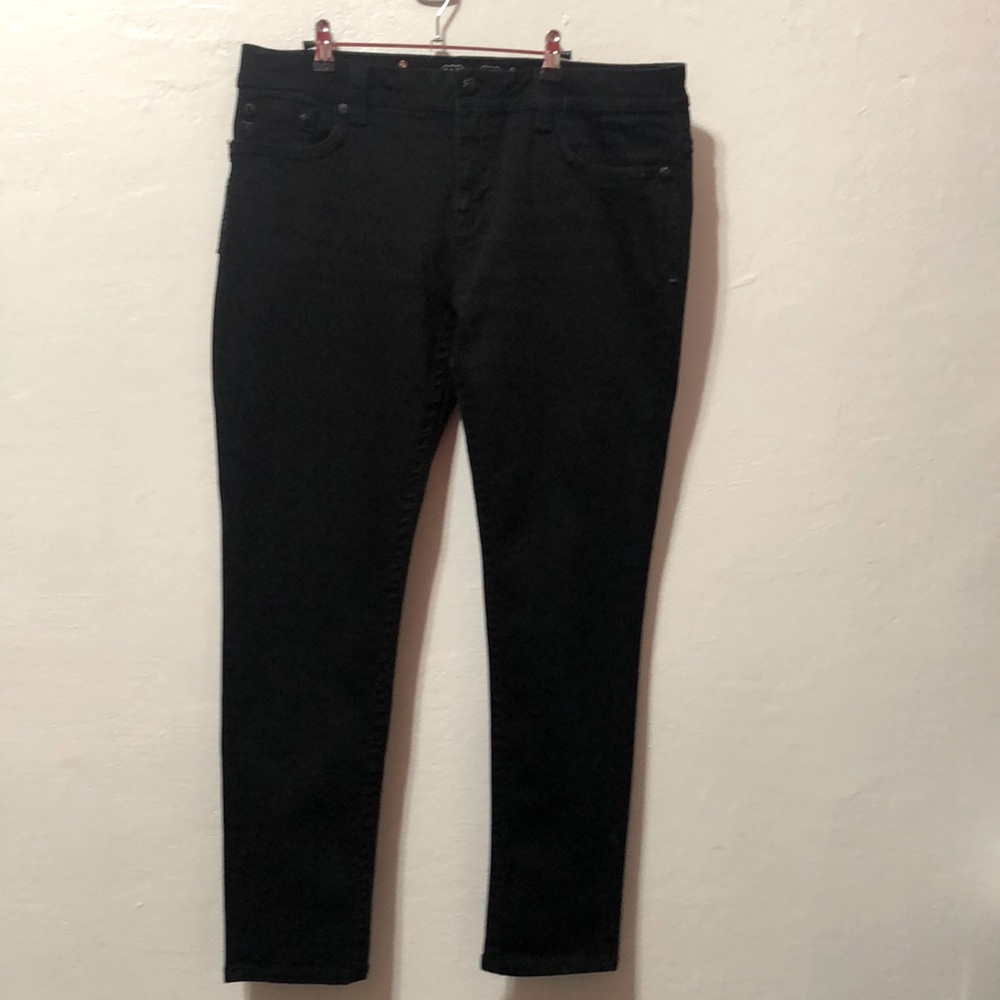 Miss Me Black Mid Rise Easy Skinny Jeans Size 34